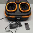 Foot Massager Machine with Heat, Upgrade 6 Airbags 29 Nodes Deep Rolling, Compression, Ankle Kneading, Shiatsu Foot Massager for Neuropathy Plantar Fasciitis, Gifts for Men Women Fits Up to 13" (15.35in)