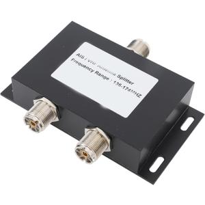 2 Way Antenna Power Splitter, 2 Way Antenna Power Splitter 136 to 174MHz 100W VHF AIS Antenna Splitter for Boat Marine System