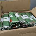 Box Of Christmas Decorations MERRY CHRISTMAS Green Banner Xmas Porch Door Sign Welcome Banner Decor for Indoor Outdoor Wall Home- 80Pcs