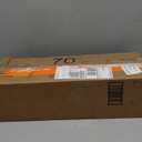 YOUBET 36 Pack Clear Plastic Wine Glasses - 10 OZ Disposable Square Wine Glasses with Stem for Wedding & Party & Anniversary