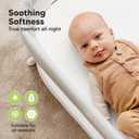 2-pk Waterproof Bassinet Sheets Girls, Boys, Cotton - 33x17 Universal Bassinet Mattress Pad Protector Cover, Compatible with Graco,Baby Delight,Chicco,Halo Bassinest Swivel Sleeper Fitted (Soft White)