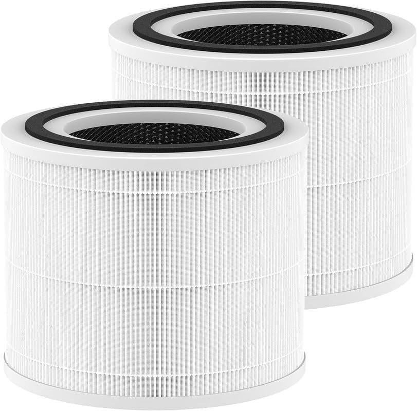 True 14 HEPA Replacement Filter Compatible with 240 Air Purifier, 3-in-1 True HEPA 240 Replacement, Grade True HP-14 with Activated Carbon Filter, 240 HP-14, 2 Pack