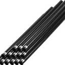 IZZO Golf Black Plastic Golf Club Tube