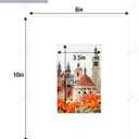 Golden State Art, 10 Pack Acid Free 8X10 White Picture Frame Mats with White Core Bevel Cut for 4X6 Photos, Pictures, Prints