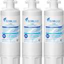 Filterlogic 469690 ADQ36006101 Refrigerator Water Filter, Replacement for LG LT700P, Kenmore 9690, 46-9690, 469690, ADQ36006102, LT700PC, WSL-3, LFXS30766S, LFXC24726D, Pack of 3