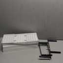 QEEIG Bathroom Shelves Over Toilet  Wall Mounted Floating Shelves Toilet Paper Storage Small Farmhouse Decor Shelf 16 inch Set of 3, White (019W3)