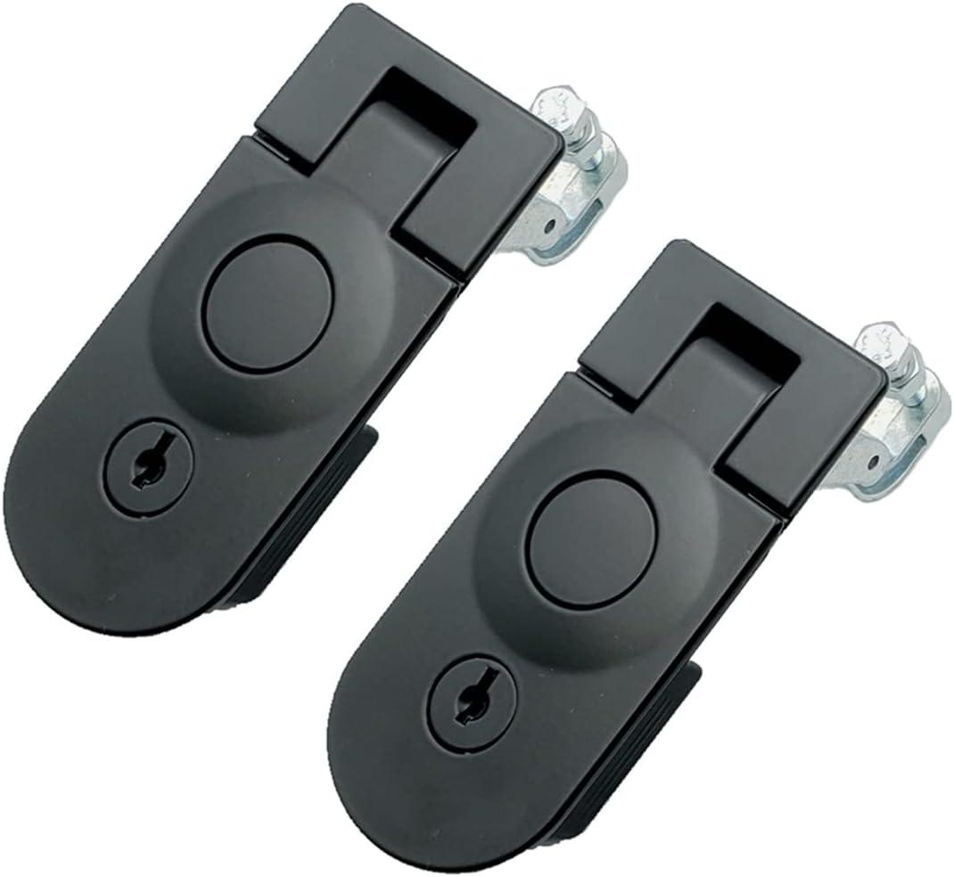 RV Compartment Lock Trigger Latch Baggage Door Latch, Equivalent Southco C5-21-35 Sealed Lever Compression Latch (Adjustable Grip Range: 1.14"-1.77", 2 Pack)