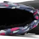 koppu Boys Girls Snow Boots Kids' Waterproof Snow Boots for Winter Slip Resistant Cold Weather Shoes (9 Toddler, Pinkish Gray)