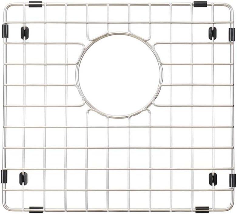Sinks Protector Stainless Steel Kitchen Sink Bottom Grid, Rack (15.7" x 15.5")