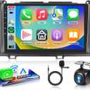 [8 CORE 6G+128G] for Toyota Sienna 2011-2014 Car Radio with Wireless Carplay/Android Auto, 9 Inch Android 13 IPS Touch Screen Car Stereo, Bluetooth, GPS, WiFi, SWC, DSP + Backup Camera