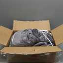 Homemate Electric Heated Blanket Twin - 62"x84" Heating Bed Blankets Throw with 10 Heating Levels 8 Hours Auto Off Fast Heating Over-Heated Protection Ultra Soft Warm Flannel ETL Certified Grey