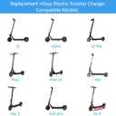 42V Replacement for Hiboy Electric Scooter Charger Compatible with Hiboy S2 Pro, S2 Lite, S2, KS4, KS4 Pro, NEX, NEX3, NEX5, Max, Max3, Max V2 Electric Scooter Foldable e-Scooter Power Supply