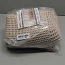 tchdio Waffle Bath Mat-Runner Rug, Super Absorbent Non Slip Bath Mats for BathroomMachine Washable Long Rugs with Tassels, Bath Rugs for Bathroom Floor Beside Tub, 2' x 5', Brown