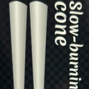 Pre-Rolled Cones 50Pack white Burn Slow and Even Cones Gold/Silver