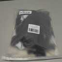 5 Pieces Halloween Costume Set, Men's Robber Costume Halloween Cosplay Burglar Accessories Striped Shirt for Adult Size XL