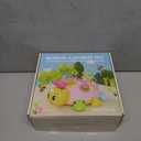 Baby Crawling Toys 6-12 Months, Musical Ladybug Crawling Toy for Infants 0-3-6 7 8 9 10 12-18 Months, Early Education Light Up Music Walking Toys, Shape Matching, Tummy Time Toys for Boy Girl Gift. (Pink)