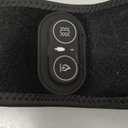 Cordless Wrist Hand Heating Pad Massage for Pain Relief, Rechargeable Heated Wrist Brace for Carpal Tunnel, Red Light Therapy Heated Wrist Massager Wrap for Arthritis, Black