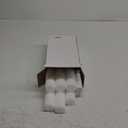 Comfyanno Under Door Draft Stopper - Bottom Door Gap Filler & Seal - Fits 30 to 36 Door, Block Cold Air, Noise, Sound, Wind, Bugs, Easy to Install, Double Side Block, No Adhesive, White (36 Inch (Pack of 1))