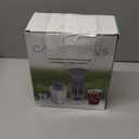 CASABREWS KP3000 Portable Coffee Maker, 2 in 1 Small Travel Coffee Machine for K Cup Pod or Ground Coffee, Quick Coffee Press Kit with Stainless Steel Cup, Cup Lid, Straw and Storage Bag