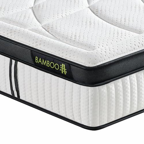 Suiforlun Queen Mattress, 14 Inch Euro Top Gel Memory Foam and Pocket Coils Innerspring Hybrid Mattress Queen with 7 Premium Layers, Targeted Support, Medium Firm, 120 Nights Trial, 60"*80”