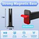 Digital TV Antenna for Smart TV Indoor,2026 TV Antenna with 3M Stick Base, 360&Long Range Reception HDTV Antenna for Local Channels, Easy Installation Antennas for TVs Without Cable (7.0 in)