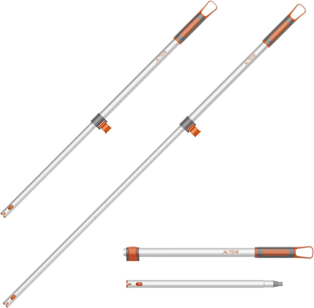 2 x eazer EAP01: Multi-Purpose Aluminum Pole - 34'' to 48''