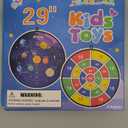 BooTaa 29" Large Dart Board for Kids, Kids Dart Board with Sticky Balls, Boys Toys, Indoor/Sport Outdoor Fun Party Play Game Toys, Birthday Gifts for 3 4 5 6 7 8 9 10 11 12 Year Old Boys Girls