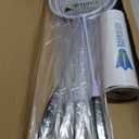 AboveGenius Badminton Rackets Set of 4 for Outdoor Backyard Games, Including 4 Rackets, 6 Nylon Badminton Shuttlecocks, Lightweight Badminton Racquets for Beginners