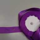 Purple Satin Ribbon 3/4 Inch x 25 Yards, Solid Color Fabric Ribbon for Gift Wrapping, DIY Crafts, Hair Bows Making, Wreath, Wedding Party Decoration and Sewing Projects