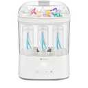 Bear Bottle Sterilizer and Dryer, 2 Layers Large Electric Steam Baby Bottle Sterilizer, Fast Bottle Sanitizer and Dryer for All Bottles & Accessories, TimeSaving Design