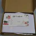 96 Set Gift Certificates for Business Included 96 Pcs Blank Certificate Cards with Gold Foil Envelopes and Stickers for Women Birthday Beauty Salon Restaurants Customer