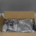 ANTOPY Sink Dish Drying Rack - Expandable Small Dish Rack Over Sinks with Silicone Drying Tray, Dish Drainer for Kitchen Counter with Cutlery Holder, Drying Rack Fit for 14-19 Kitchen Sink