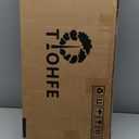 TaoHFE Blue Bathroom Over The Toilet Storage Cabinet,Wall Medicine Cabinet Organizer with 2 Door Adjustable Shelves,Wooden Modern Bathroom Shelves Wall Mounted Laundry Room