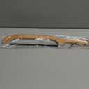 Woodever Bread Knife, 2 Pack Bread Slicer for Homemade Bread, 16'' Wooden Sourdough Bread Knife with Bow Design, Premium Stainless Steel Serrated Bread Cutter for Bagels and Baguettes