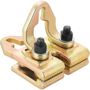 MYFULLY 5 Ton Auto Body Repair Clamp Kit Heavy Duty Right Angle Two-Way Pulling Clamp for Car Frame Straightening & Dent Pulling, Multi-Hook Point Design for Automotive Collision Repair