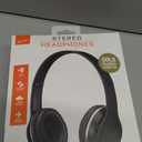 GPX IAH57B Wired Headphones Padded 3-d Accs Swivel Earcups/adjustable Headband