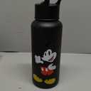 Simple Modern Disney Mickey Mouse Water Bottle with Straw Lid Vacuum Insulated Stainless Steel Metal Thermos | Gifts Reusable Leak Proof Flask for Gym Travel | Summit Collection | 32oz It's Me, Mickey