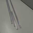 Shower Door Bottom Seal, 3Pack Shower Door Sweep Strip, Frameless Glass Doors Seal Strip for 3/8'' (10mm) Thick Doors, 39.3'' x 0.39'' Showers Water Guard Barrier