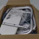 Swivel Shower Chair with Arms and Back, 400 lbs Heavy Duty Shower Seat for Inside Shower Stall and Bathtub, Height Adjustable Safety Bath Seat for Elderly, Adults, Handicap and Disabled