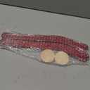 Soulchen 2 Sets Replacement Hockey Sticks and Pucks for Classic Wooden Tabletop Games Hockey Game Slap Shot Extra Accessories for Family Adults Kids Children (Red)