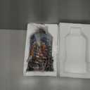 Christmas Snow Globe Lantern, Lighted Nativity Scene Musical Water Lantern Play Silent Night Music in Swirling Glitter, Holiday Decorations Gifts for Family, Children or Friends