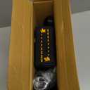 Melnor 65131AMZ MiniMax Turbo Oscillator Sprinkler, 4000 sq. ft., 4-Way Adjustable, Quick Connect Bundle, Black, Yellow