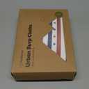 Organic Burp Cloths Baby Boy & Girl - 5-Pack Super Absorbent Cotton Burping Cloths for Babies, Soft & Plush Newborn Spit Up Rags, Infant Towels for Milk Spit Up, Unisex, Large 21" x 10" (U.S.A)