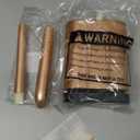 Sellemer Toilet Brush and Holder Set - Flexible Toilet Bowl Brush Head with Silicone Bristles, Compact Size for Storage and Organization, Ventilation Slots Base (1 Pack, Rose Gold)