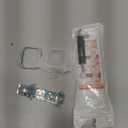 Mosonio Compatible with Apple Watch Band 42mm (Series 11/10) with 2 Pack Case Women, Jewelry Replacement Metal Bands Strap with Bling PC Protective Case for iWatch Ultra SE Series 11/10/9/8/7/6/5/4/3/2/1 (Sizes Vary By Mode) (AA-silver)