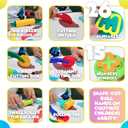 Clay and Play Dough Tools Six Piece Set - Ages 3 & Up DIMROM (47pcs)