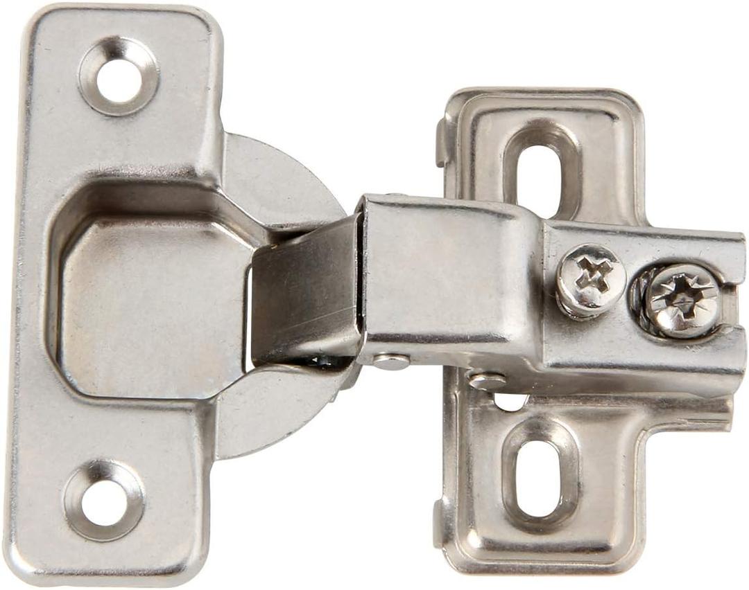 Silverline Face Frame Concealed Euro 105Deg Self Closing Compact Cabinet Hinges (9 Pack)