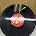 12" Vinyl Records Wall Decor, Vinyl Record Wall Clock, Unique Wall Clocks with Battery Operated (Battery Not Included) Music Decor and Room Decor