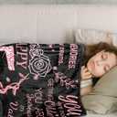 15th Birthday Blanket Gifts for Girls - Happy 15th Birthday Gift Ideas for Her - 15 Year Old Gifts for Daughter Sister Bestie - Personalized Flannel Fleece Soft Throw Blanket (60" x 50")