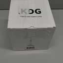 KDG Portables Cordless Table Lamp, Fabric Shade Desk Lamp, 4000mAh Rechargeable Battery Powered Lighting, Dimmable Light for Dining Room, Bedroom, Bedside, Bar, Night Light, Camping, Balcony (Bronze)